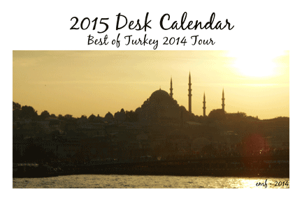 2015 Turkey Desk Calendar