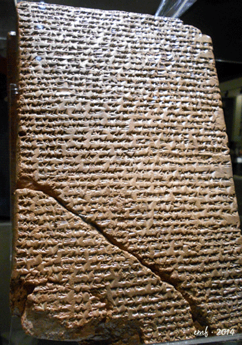 Hittite calligraphy