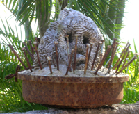 Elegguá by artist Manuel Moinelo, Matanzas