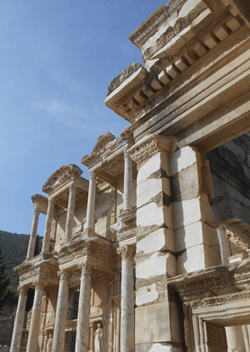Library of Celsus facade