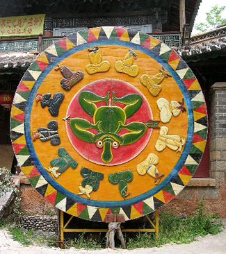 Naxi Calendar Wheel