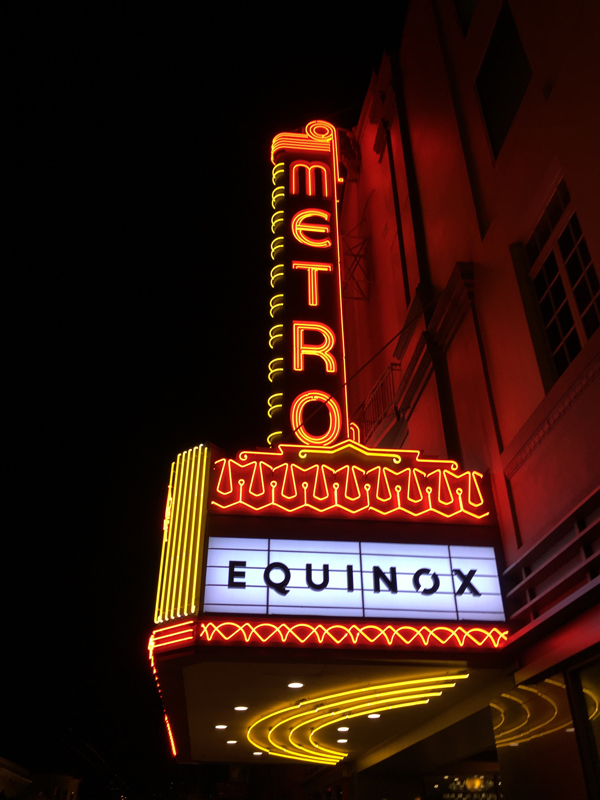 Metro Theatre marquee