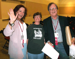 with Tim and Serena Powers at Renovation